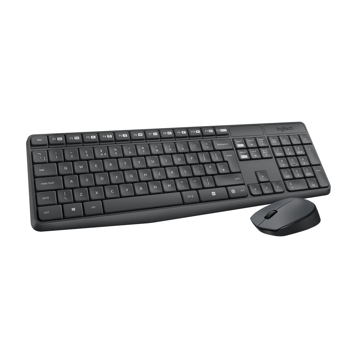 Logitech MK235 Wireless Keyboard and Mouse Combo for Windows,